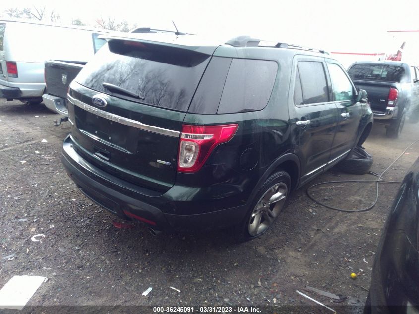 2013 FORD EXPLORER LIMITED - 1FM5K8F84DGC71843