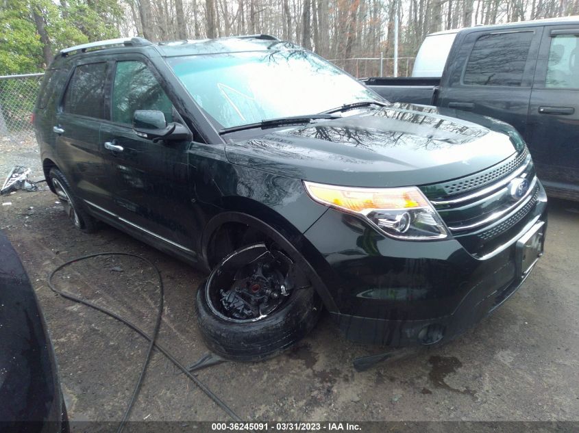 2013 FORD EXPLORER LIMITED - 1FM5K8F84DGC71843