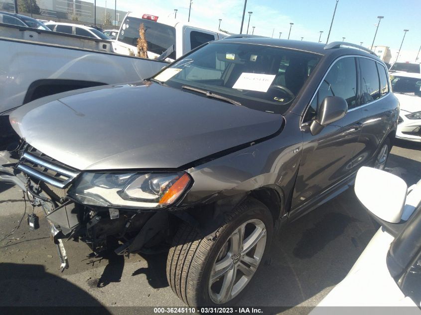 2014 VOLKSWAGEN TOUAREG R-LINE - WVGDF9BP8ED005859