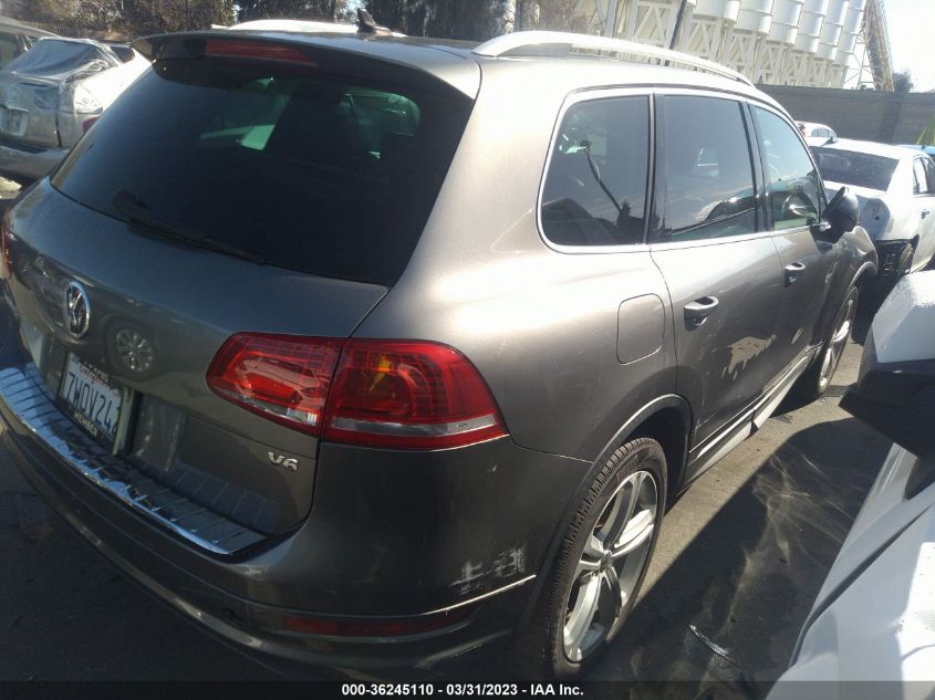 2014 VOLKSWAGEN TOUAREG R-LINE - WVGDF9BP8ED005859