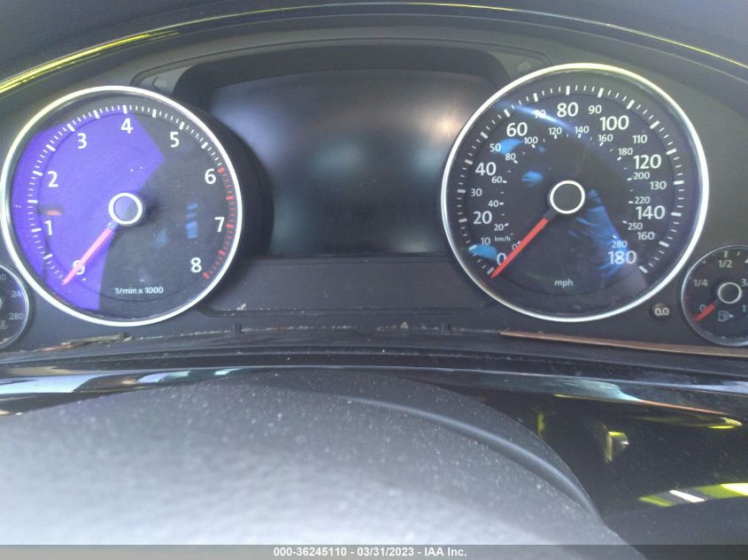 2014 VOLKSWAGEN TOUAREG R-LINE - WVGDF9BP8ED005859