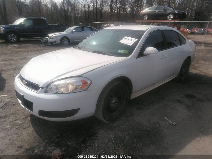 2014 CHEVROLET IMPALA LIMITED POLICE POLICE - 2G1WD5E33E1180108