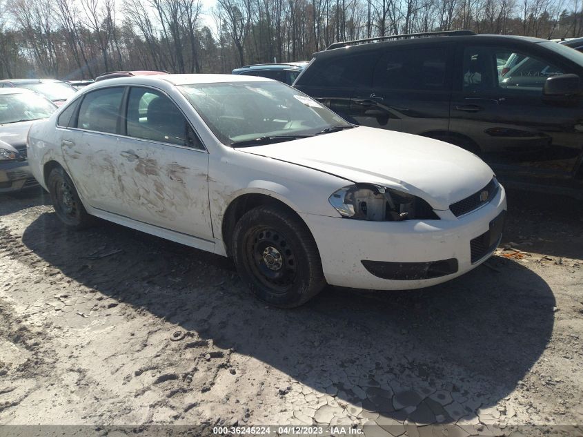 2014 CHEVROLET IMPALA LIMITED POLICE POLICE - 2G1WD5E33E1180108