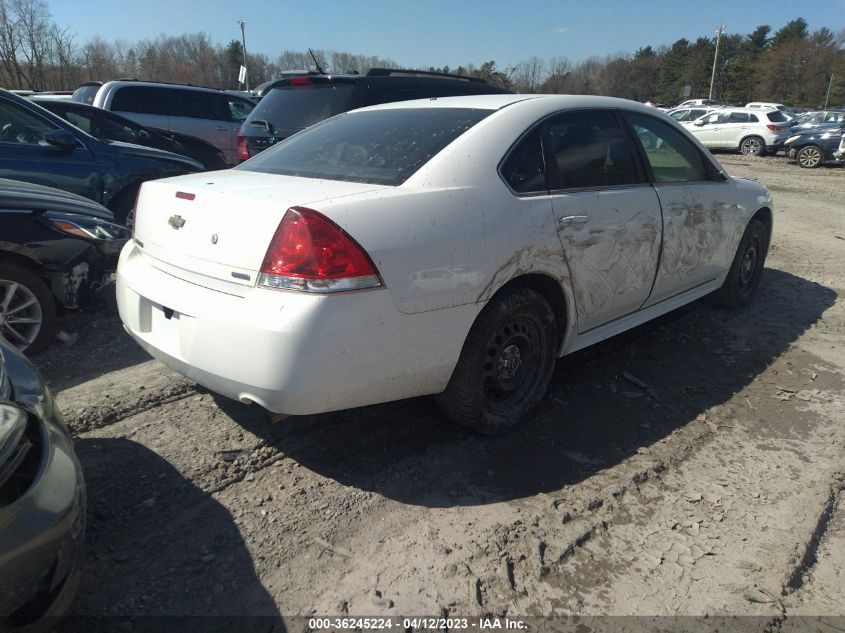 2014 CHEVROLET IMPALA LIMITED POLICE POLICE - 2G1WD5E33E1180108