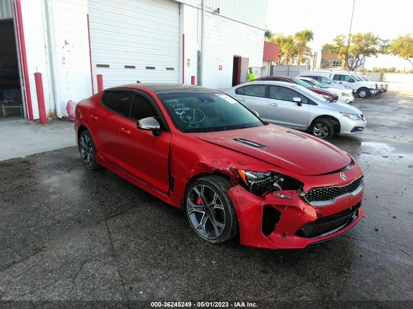 2018 KIA STINGER GT2 - KNAE55LC6J6040024