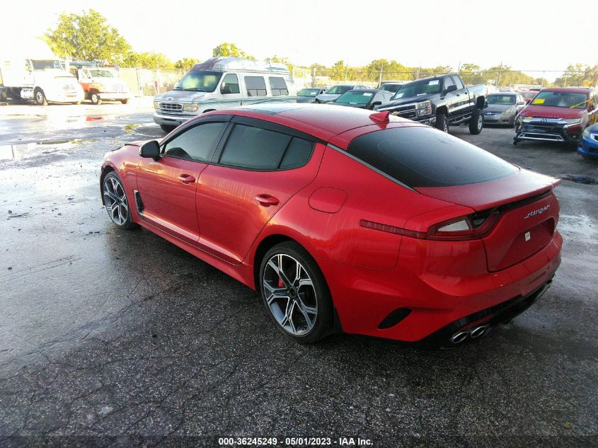 2018 KIA STINGER GT2 - KNAE55LC6J6040024