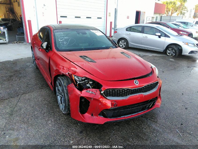 2018 KIA STINGER GT2 - KNAE55LC6J6040024