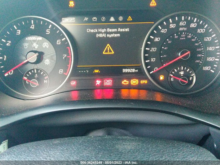 2018 KIA STINGER GT2 - KNAE55LC6J6040024
