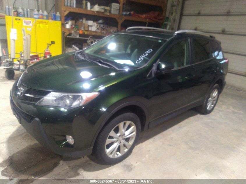 2013 TOYOTA RAV4 LIMITED - 2T3DFREV8DW054690