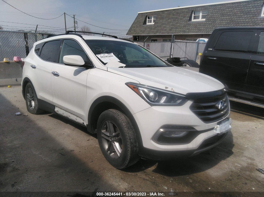 VIN 5NMZUDLB4HH026256 2017 HYUNDAI SANTA FE SPORT 2.4L