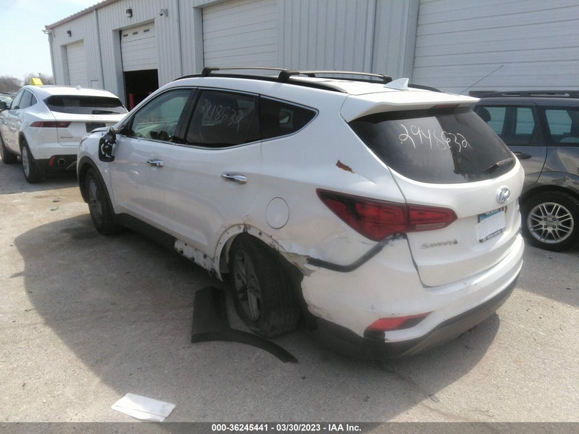 VIN 5NMZUDLB4HH026256 2017 HYUNDAI SANTA FE SPORT 2.4L
