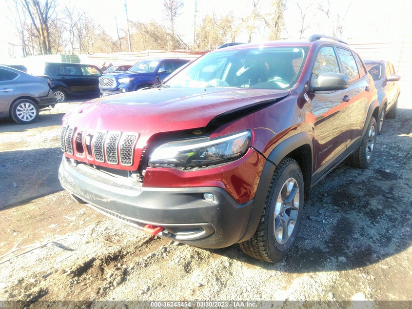 VIN 1C4PJMBX3KD199814 2019 JEEP CHEROKEE TRAILHAWK