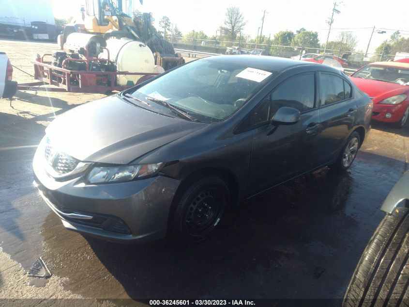 2013 HONDA CIVIC SDN LX - 2HGFB2F50DH602533