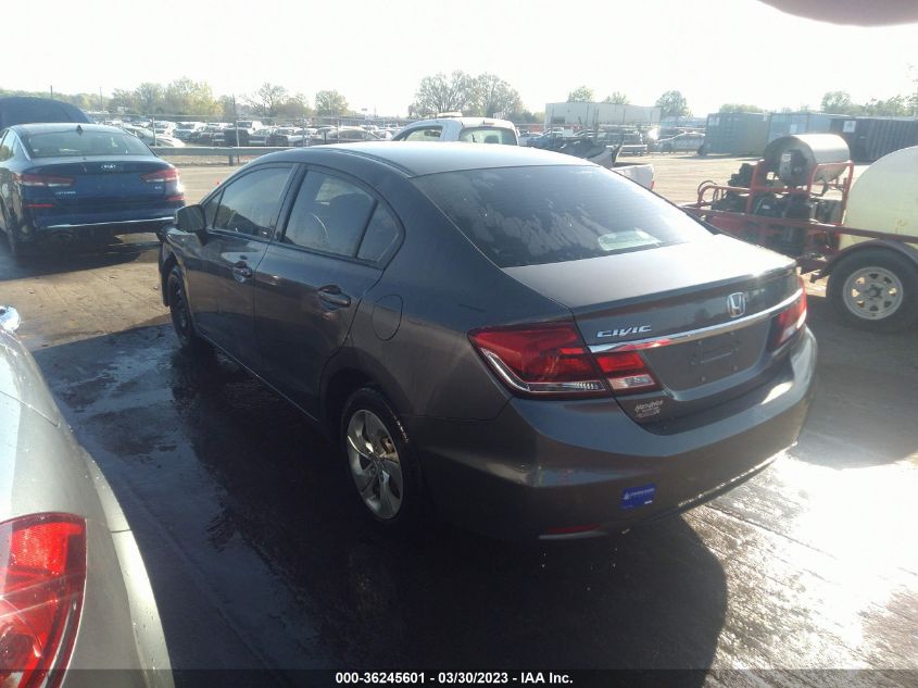 2013 HONDA CIVIC SDN LX - 2HGFB2F50DH602533