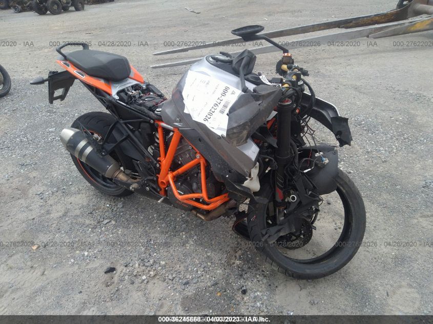 2017 KTM 1290 SUPER DUKE GT - VBKV6940XHM953823