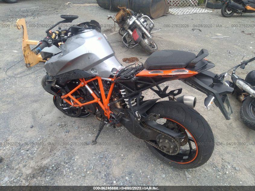 2017 KTM 1290 SUPER DUKE GT VBKV6940XHM953823