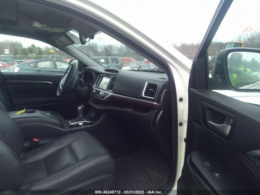 2014 TOYOTA HIGHLANDER HYBRID LIMITED - 5TDDCRFH1ES005433