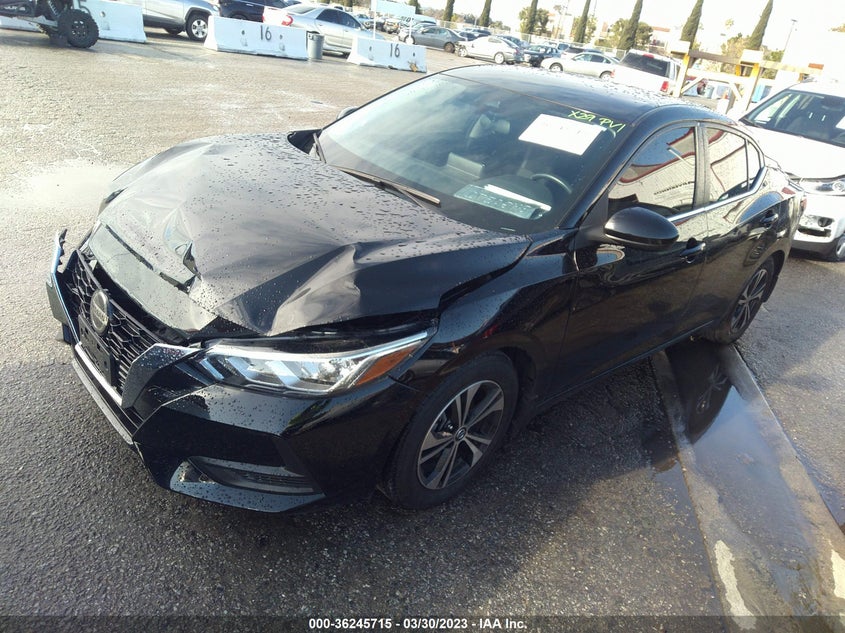 VIN 3N1AB8CV0MY275578 2021 NISSAN SENTRA SV