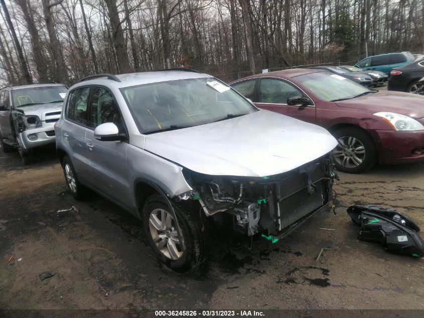 2017 VOLKSWAGEN TIGUAN - WVGBV7AX1HK024544