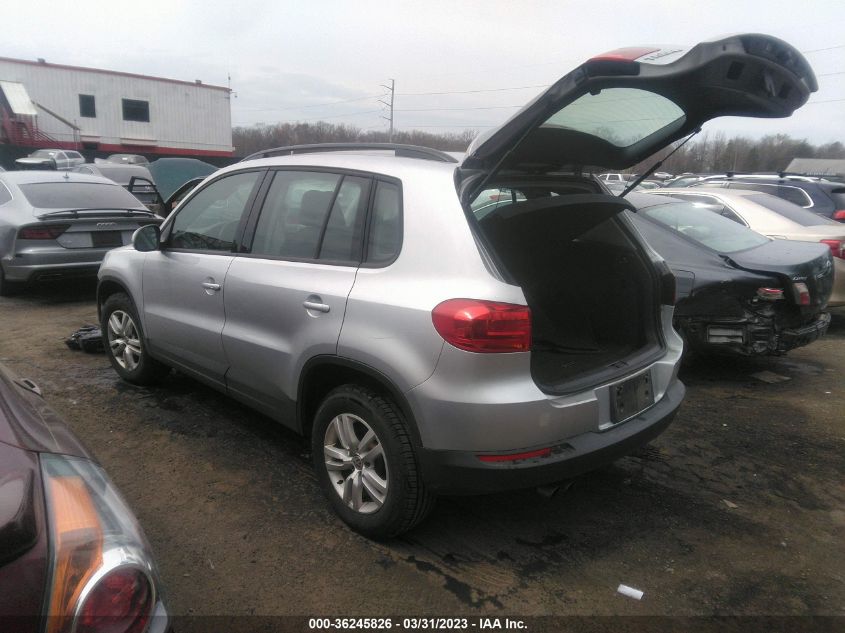 2017 VOLKSWAGEN TIGUAN - WVGBV7AX1HK024544