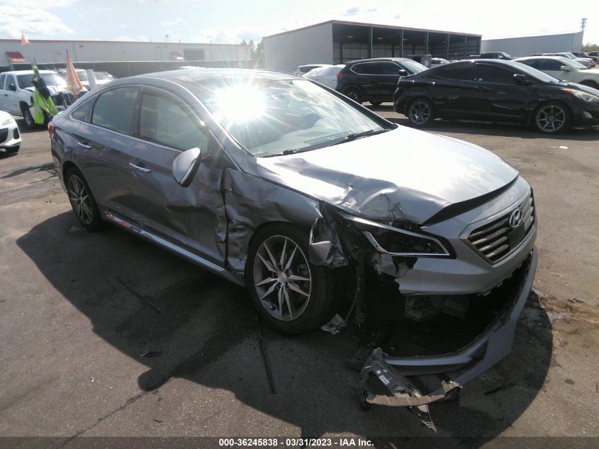 2015 HYUNDAI SONATA 2.0T SPORT - 5NPE34AB4FH075851