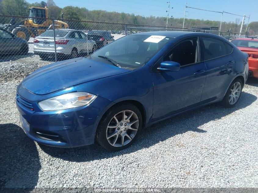 2013 DODGE DART SXT - 1C3CDFBA6DD147694