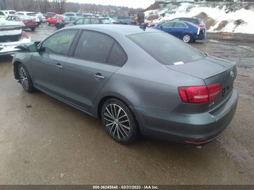 2015 VOLKSWAGEN JETTA SEDAN 1.8T SPORT - 3VWD17AJ7FM210838