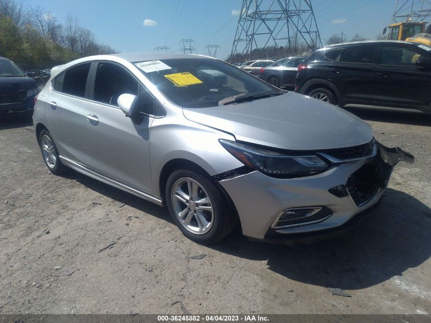 2017 CHEVROLET CRUZE LT - 3G1BE6SM9HS612658