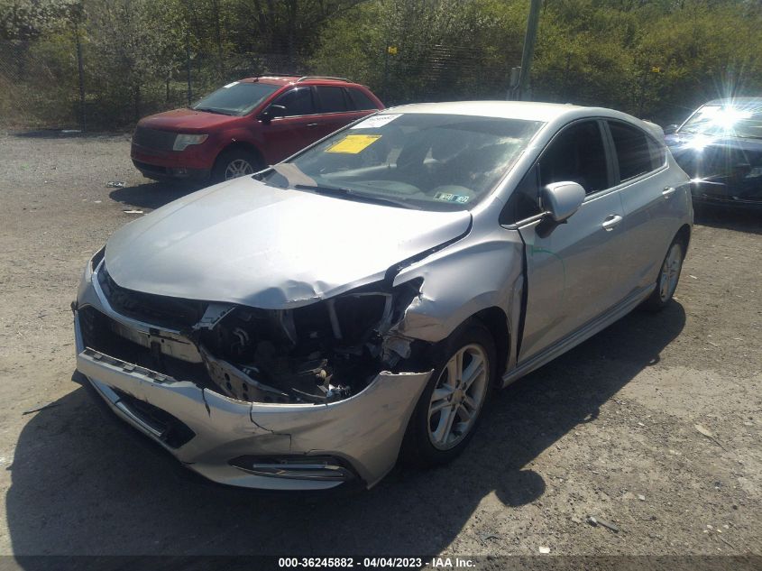 2017 CHEVROLET CRUZE LT - 3G1BE6SM9HS612658