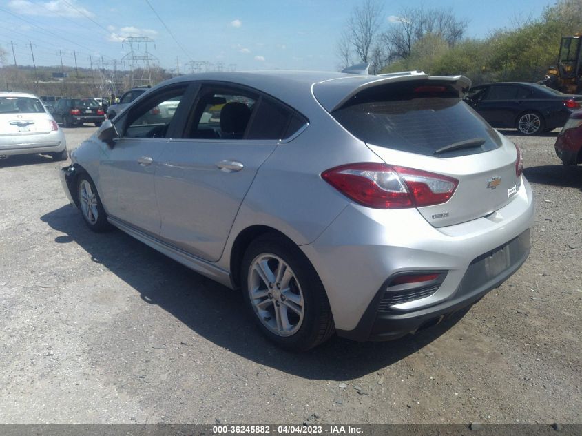2017 CHEVROLET CRUZE LT - 3G1BE6SM9HS612658