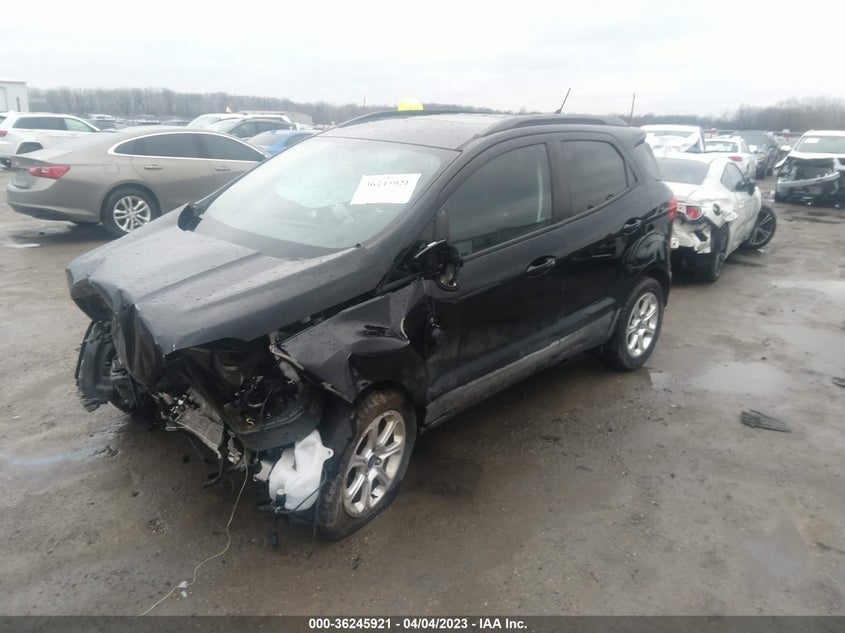 VIN MAJ3P1TE0JC214580 2018 FORD ECOSPORT SE