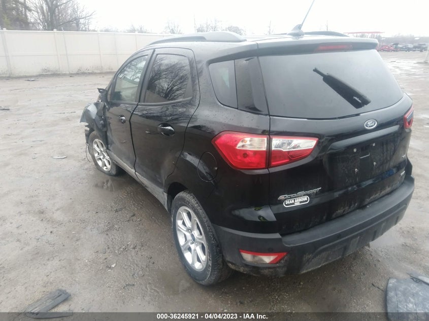 VIN MAJ3P1TE0JC214580 2018 FORD ECOSPORT SE