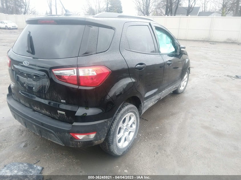 VIN MAJ3P1TE0JC214580 2018 FORD ECOSPORT SE