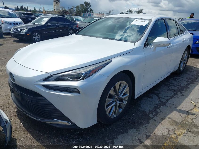 2021 TOYOTA MIRAI XLE/LIMITED JTDAAAAA8MA001380