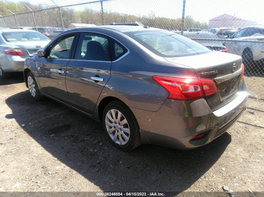 2017 NISSAN SENTRA SV - 3N1AB7AP6HY283110