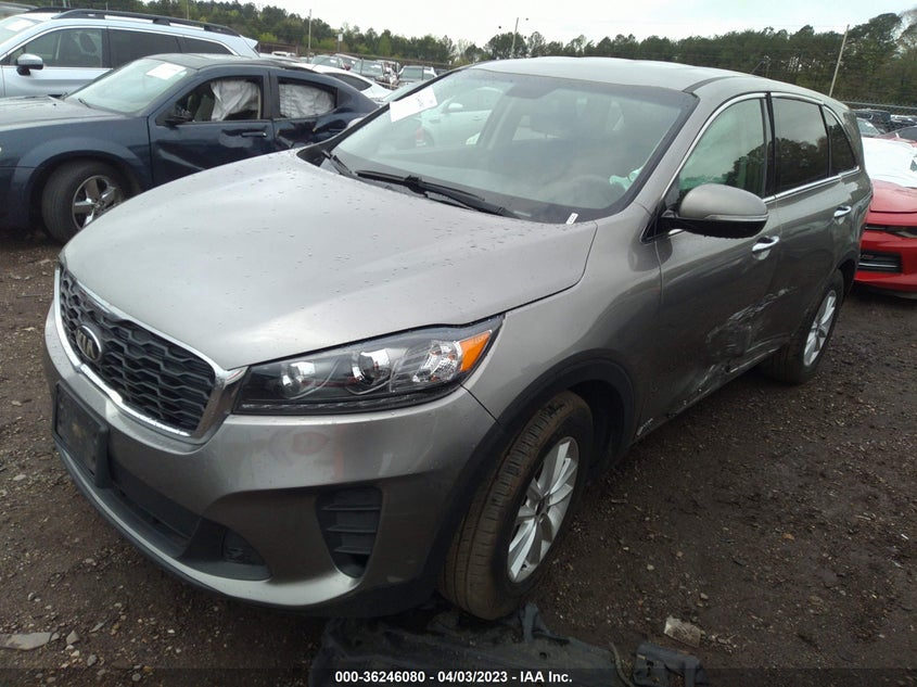 VIN 5XYPGDA56KG445321 2019 KIA SORENTO LX V6