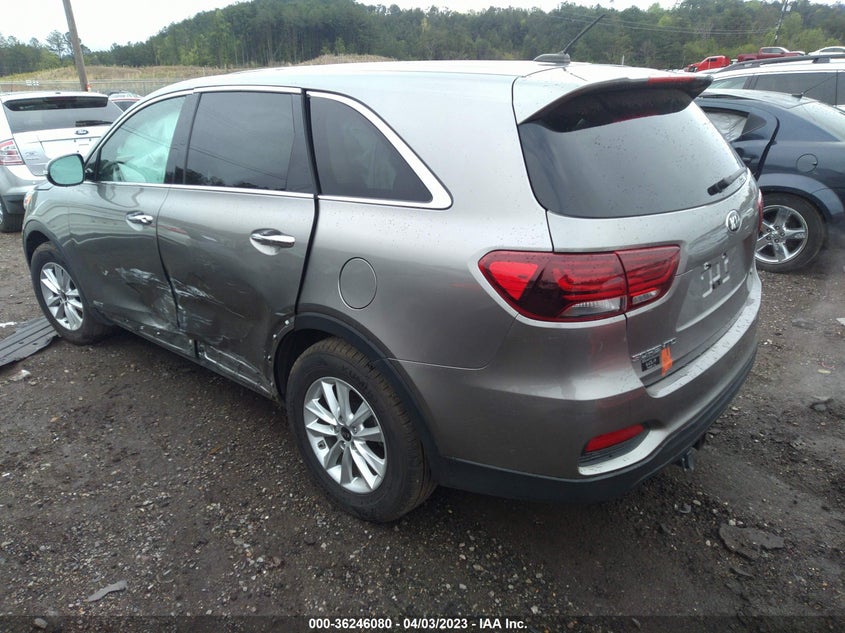 VIN 5XYPGDA56KG445321 2019 KIA SORENTO LX V6