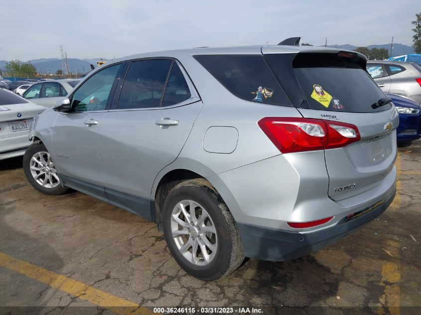 2018 CHEVROLET EQUINOX LT - 3GNAXJEVXJS607342