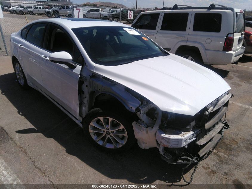 2020 FORD FUSION SE - 3FA6P0HD4LR172832