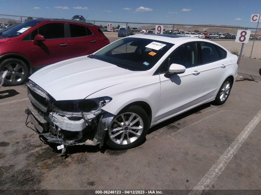 2020 FORD FUSION SE - 3FA6P0HD4LR172832