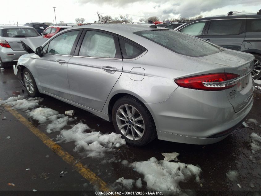 2017 FORD FUSION SE - 3FA6P0H71HR278950