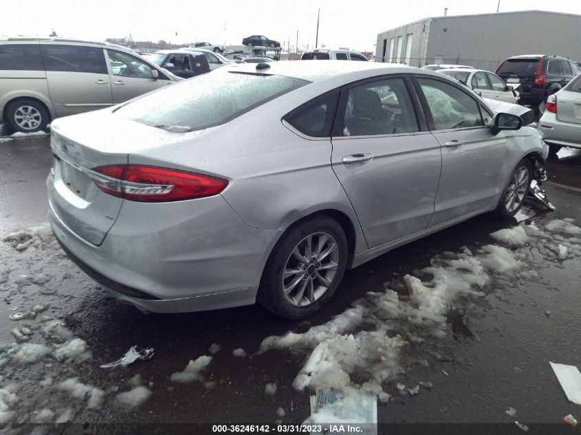 2017 FORD FUSION SE - 3FA6P0H71HR278950