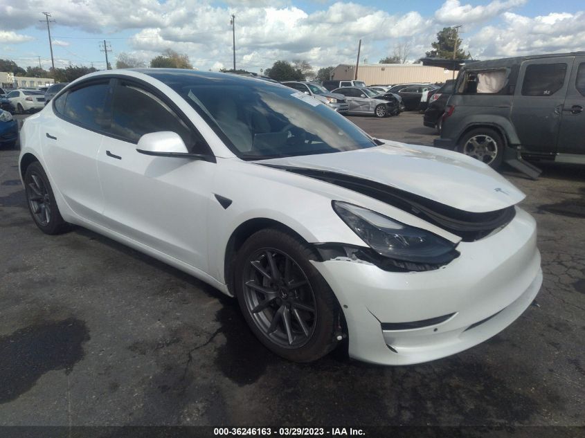 2021 TESLA MODEL 3 LONG RANGE - 5YJ3E1EB9MF999918