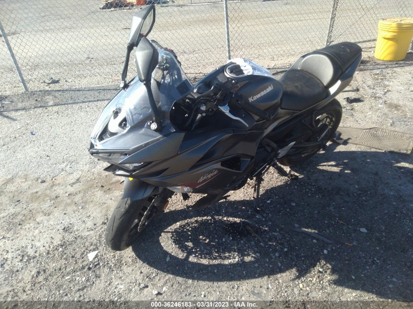 VIN ML5EXEN17NDA75193 2022 KAWASAKI EX650 N