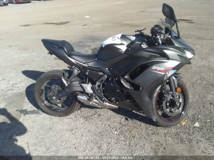 VIN ML5EXEN17NDA75193 2022 KAWASAKI EX650 N