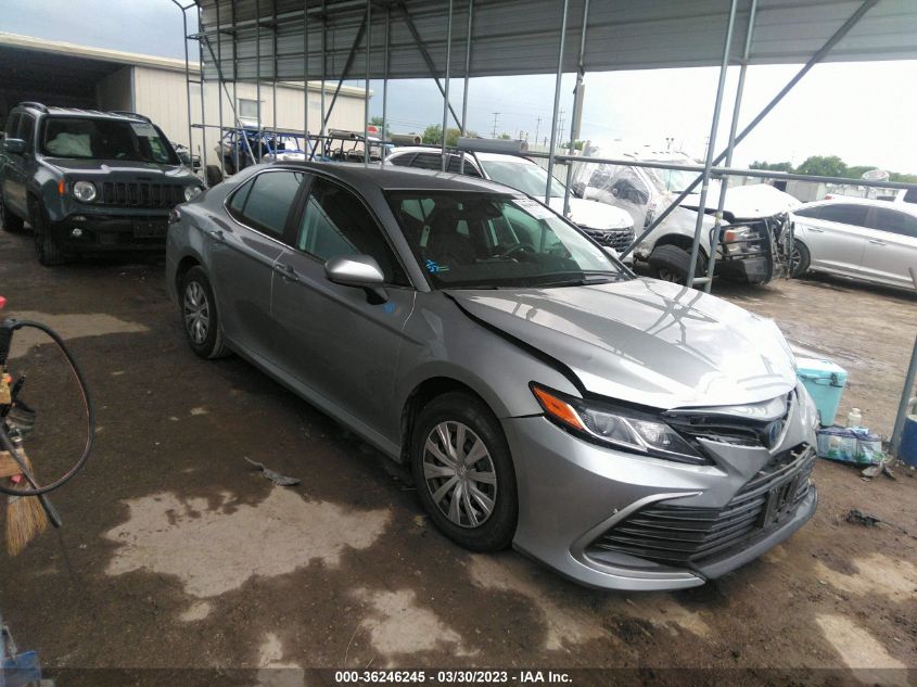 2022 TOYOTA CAMRY HYBRID LE - 4T1C31AK9NU577356