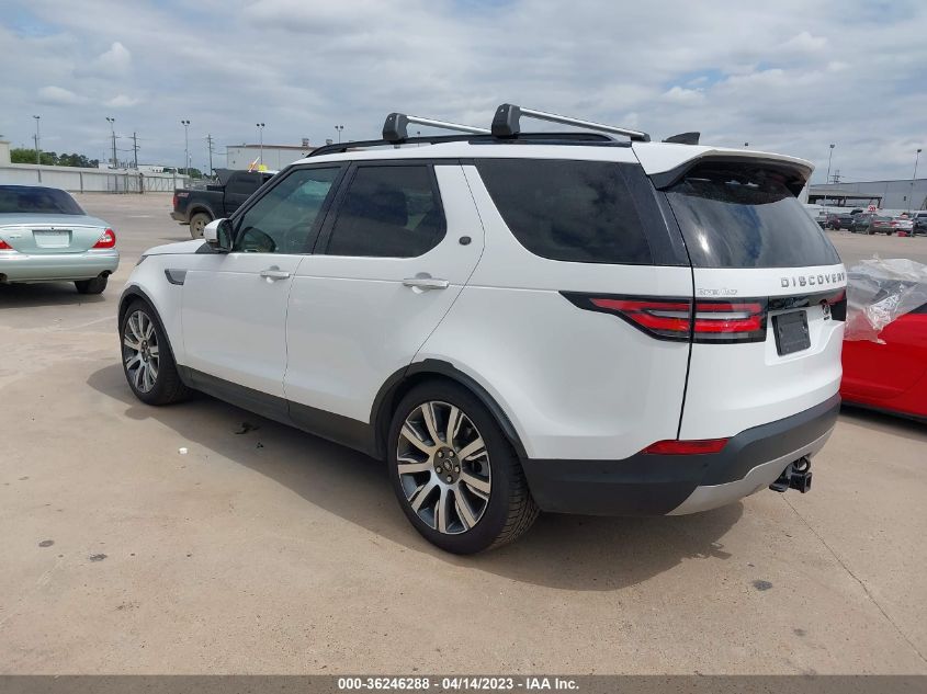 2018 LAND ROVER DISCOVERY HSE LUXURY - SALRT2RV1JA054758