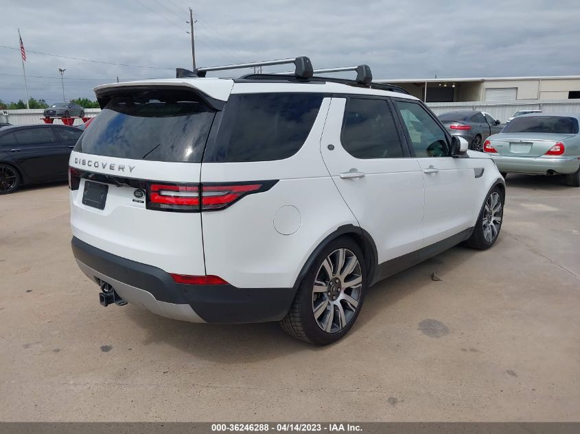2018 LAND ROVER DISCOVERY HSE LUXURY - SALRT2RV1JA054758