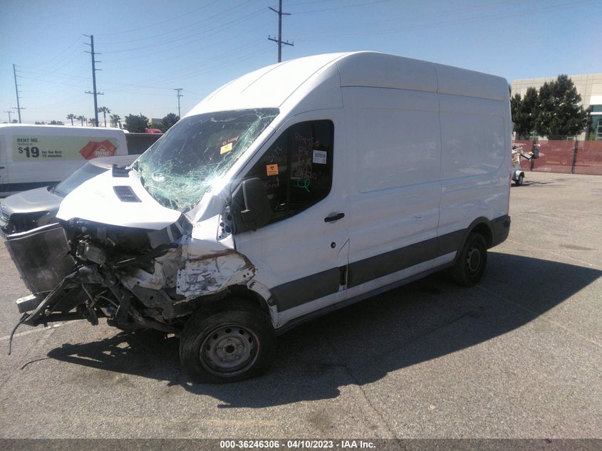 VIN 1FTYR2XM7HKA22137 2017 FORD TRANSIT VAN