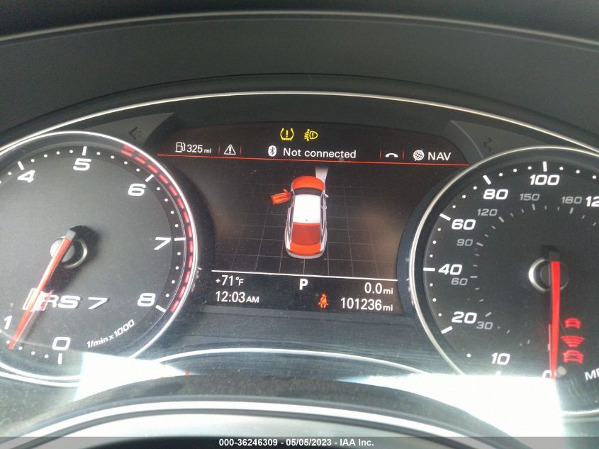 2015 AUDI RS 7 PRESTIGE WUAW2AFCXFN901029